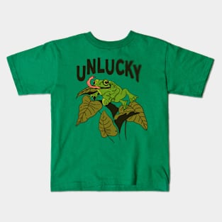 Unlucky (v1) Kids T-Shirt